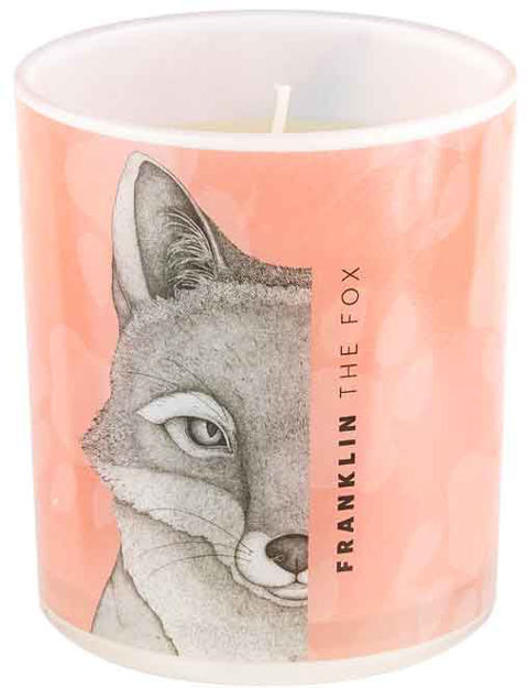 Franklin The Fox Candle - Dots By Donna