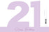 21st Periwinkle Purple Signature Block