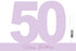 50th Periwinkle Purple Signature Block