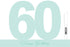 60th Minty Green Signature Block