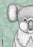 Dots By Donna Kerry The Koala Cotton Tea Towel