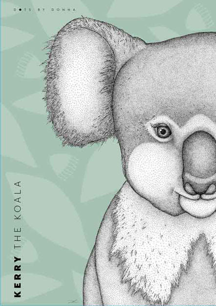 Dots By Donna Kerry The Koala Cotton Tea Towel
