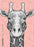 Dots By Donna Georgi The Giraffe Cotton Tea Towel