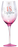 18 'Eighteen' Holographic Wine Glasses 430ml