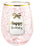 Happy Birthday Pretty Bow Stemless Glass 560ml
