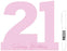21 Fairy Floss Edition Mini Sign It Block