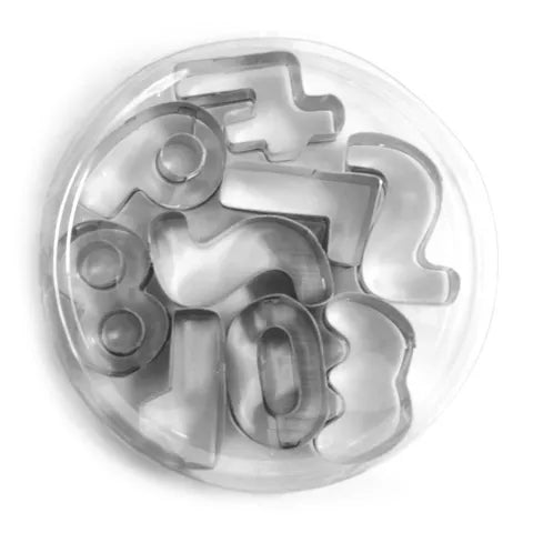 Number Cutter Set 9 Piece 35mm