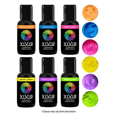 Vivid Electric Pack Oil Colour 6 Pack 21 Gram