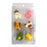 6 Piece Farm Animal Decorations Sugar Set