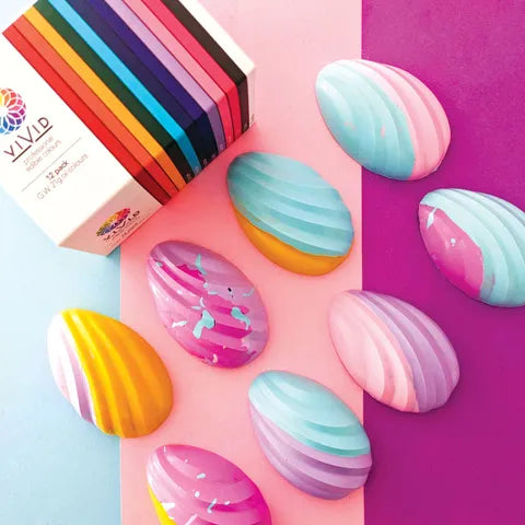 Vivid Pack Primary Oil Colour 12 Pack 21 Gram