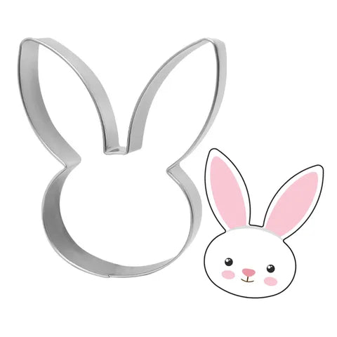 Cake Craft Bunny Face Cookie Cutter