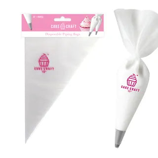 Cake Craft Disposable Pastry/Piping Bag 10 Inch