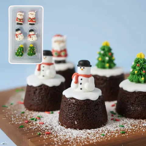 3D Christmas Set  6 Piece Pack
