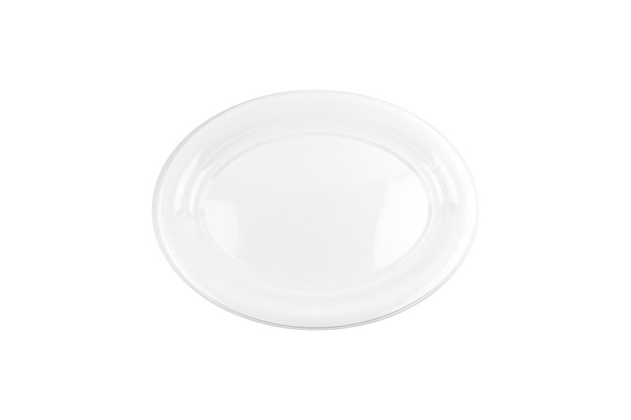 Multi Purpose Plastic Oval Platter 27cmx39cm Pk Of 3