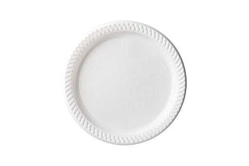 Plastic Dinner Plate 25 Pack - White