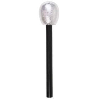 Silver Microphone 27cm