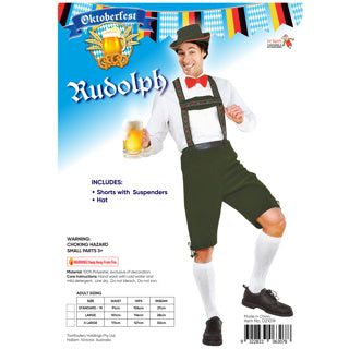 Rudolph Oktoberfest Adult Costume
