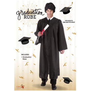 Black Graduation Robe Adult