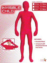 Invisible Child Red Large Size 8-10 130cm