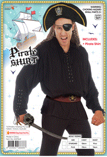 Adult Pirate Shirt - Plus Size