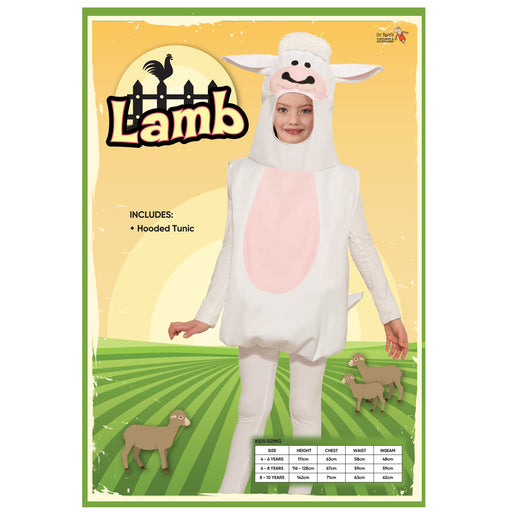 Lamb Child Costume 4 to 6 Years