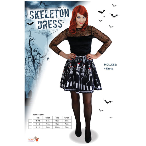 Skeleton Dress Size 8-10