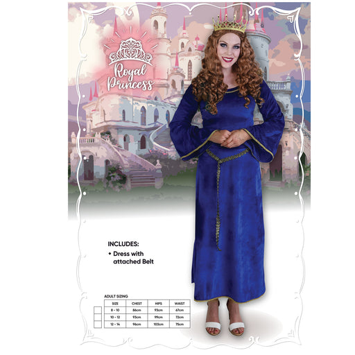 Royal Princess Size 12 to 14