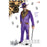 Purple Pimp Suit With Leopard Print Large