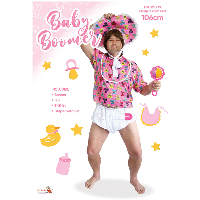 Baby Boomer Costume Pink