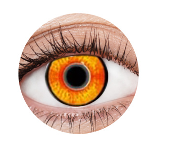 Horror Orange EyeFX Contact Lenses