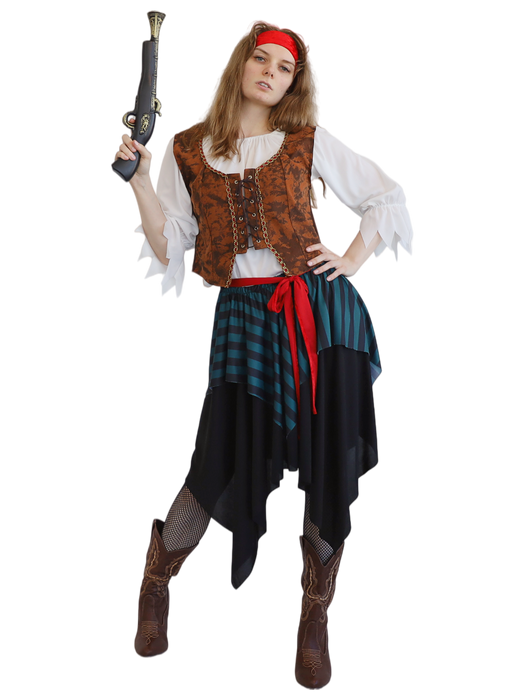 Women's Pirate Costume - 8-10