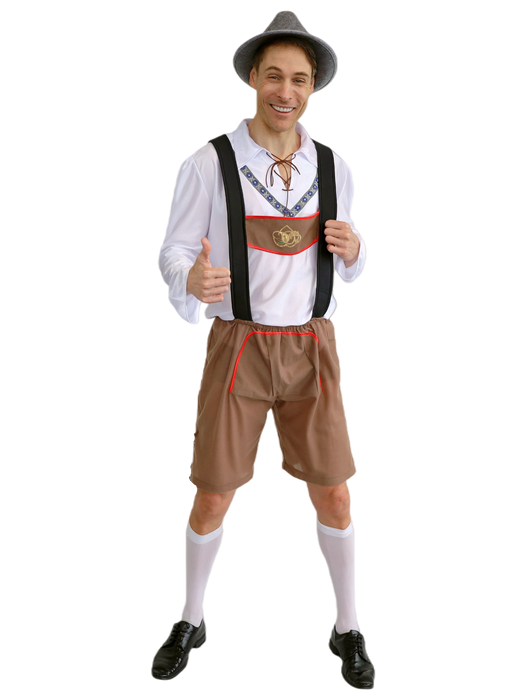 Lederhosen with Shirt - Extra Large