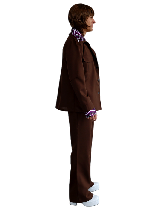 Brown Leisure Suit - Extra Large