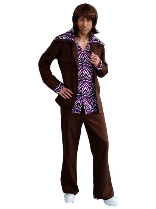 Brown Leisure Suit - Extra Large