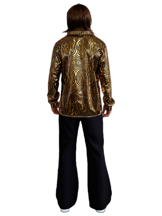70s Disco Gold Shirt - XLarge