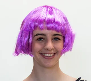 Purple China Doll Wig