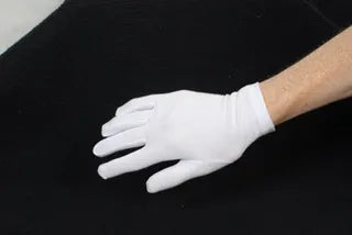 Santa White Gloves