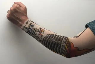 Rock N Roll Tattoo Sleeve