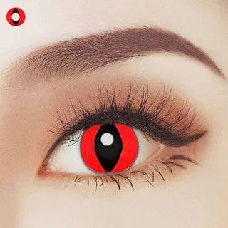 Devil Red Contact Lense