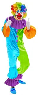 Circus Clown Costume - Adult Large