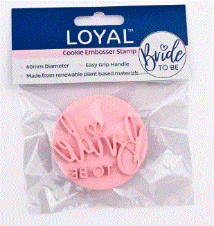 Loyal Bride To Be Embosser Stamp