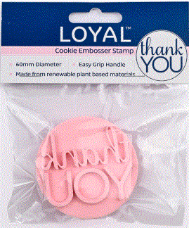 Loyal Thank You Embosser Stamp