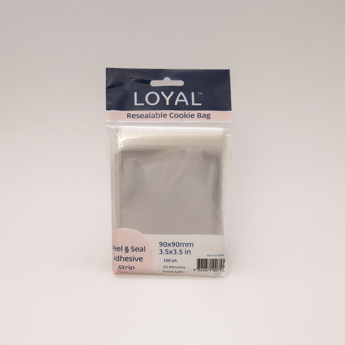 Peel & Seal Cookie Bags 90mm x 90mm