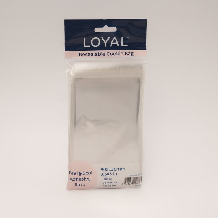 Peel & Seal Cookie Bags 90mm x 130mm