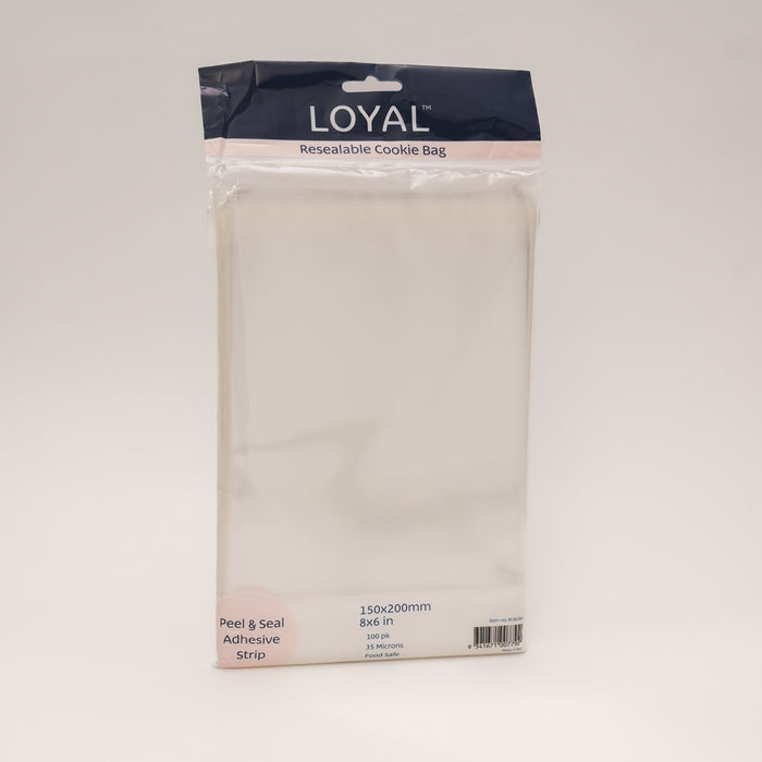 Peel & Seal Cookie Bags 150mm x 200mm