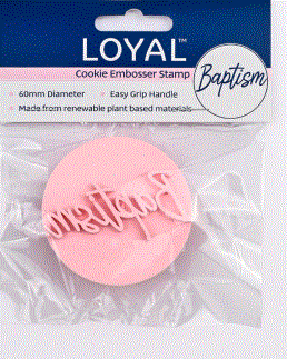 Loyal Baptism Embosser Stamp