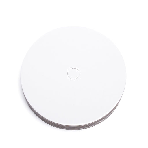 6 Inch 2.5mm White Card Board/Slip Board Perforated