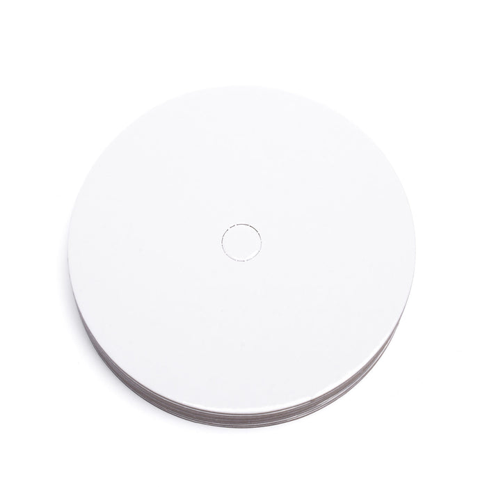 6 Inch 2.5mm White Card Board/Slip Board Perforated