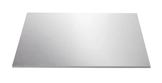 Cake Board Silver 16 X 20 Inch Rectangle MDF 6mm Thick