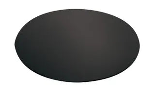 Cake Board Black 10 Inch Round MDF 6mm Thick